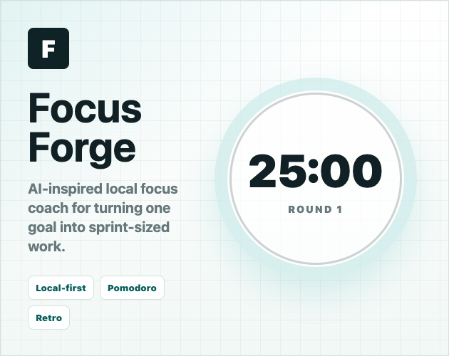 Focus Forge 封面图