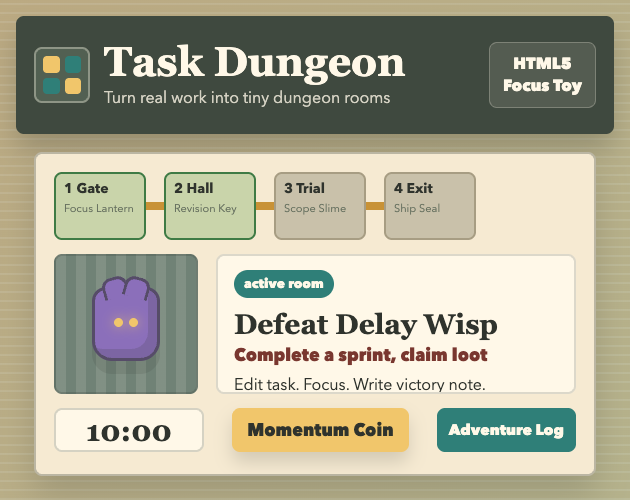 Task Dungeon cover art